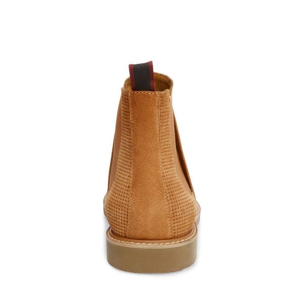 Steve Madden Highlyte Tan Mocka Stövlar Herr Bruna | SM-205SG