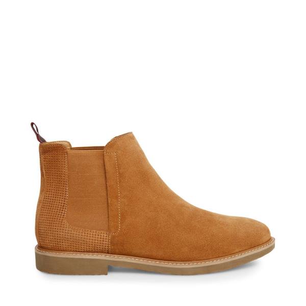 Steve Madden Highlyte Tan Mocka Stövlar Herr Bruna | SM-205SG