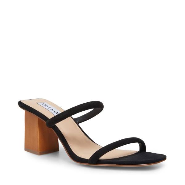 Steve Madden Honey Heel Högklackade Skor Dam Svarta | SM-123HJ