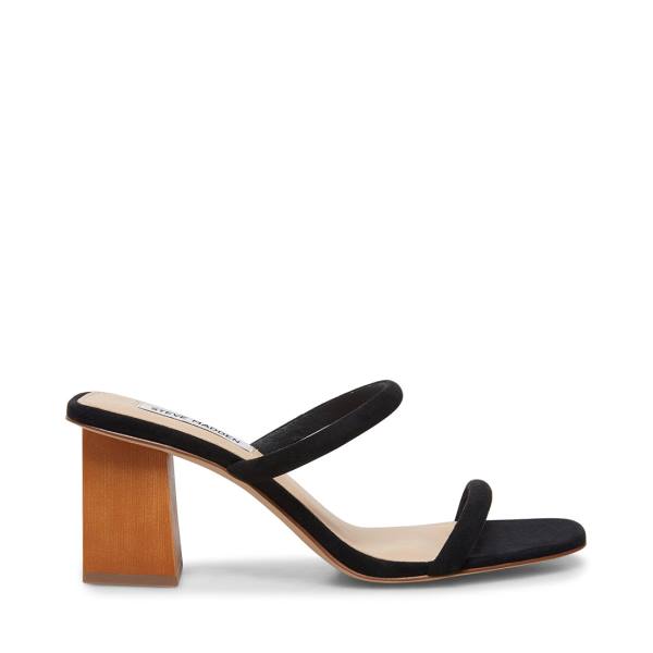 Steve Madden Honey Heel Högklackade Skor Dam Svarta | SM-123HJ