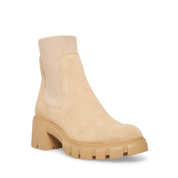 Steve Madden Hutch Sand Mocka Kängor Dam Bruna | SM-784QG