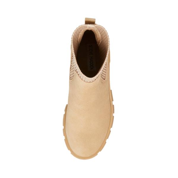 Steve Madden Hutch Sand Mocka Kängor Dam Bruna | SM-784QG