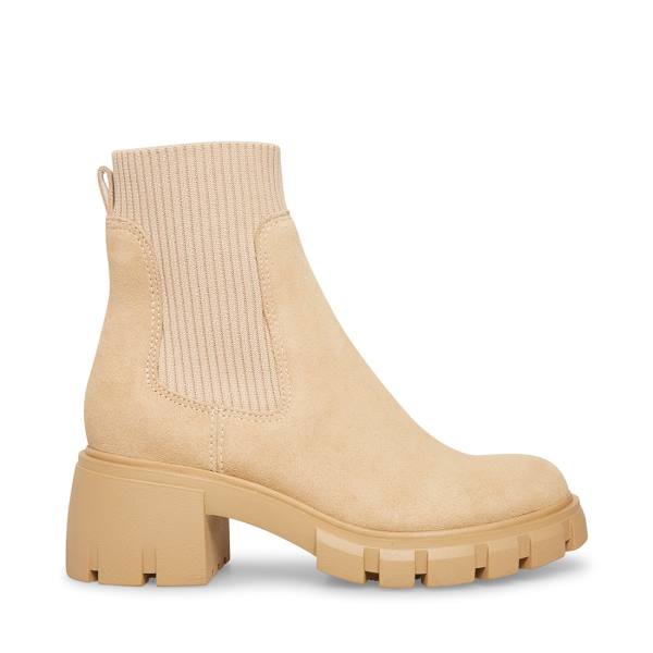 Steve Madden Hutch Sand Mocka Kängor Dam Bruna | SM-784QG