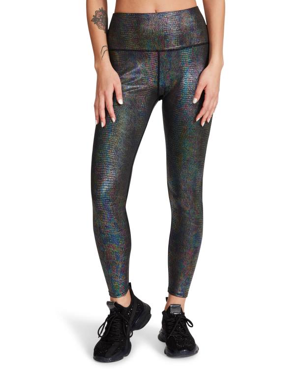 Steve Madden Iridescent Leggings Dam Svarta | SM-823AM