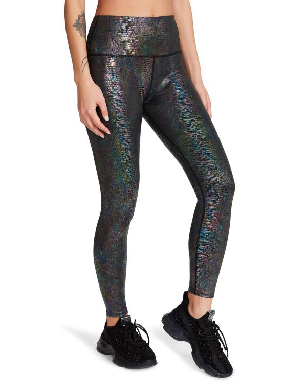 Steve Madden Iridescent Leggings Dam Svarta | SM-823AM