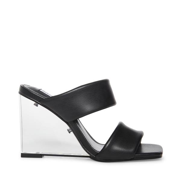 Steve Madden Isa Heel Högklackade Skor Dam Svarta | SM-419IY