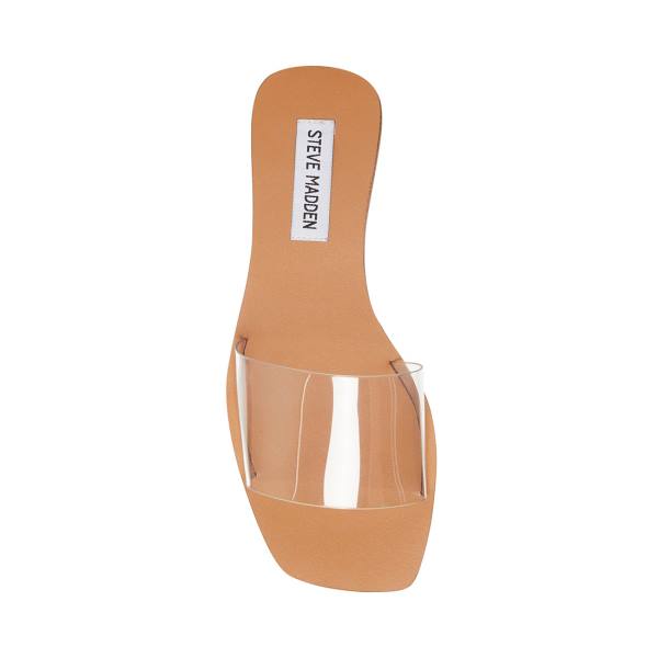 Steve Madden Isabel Sandaler Dam Clear | SM-143AX