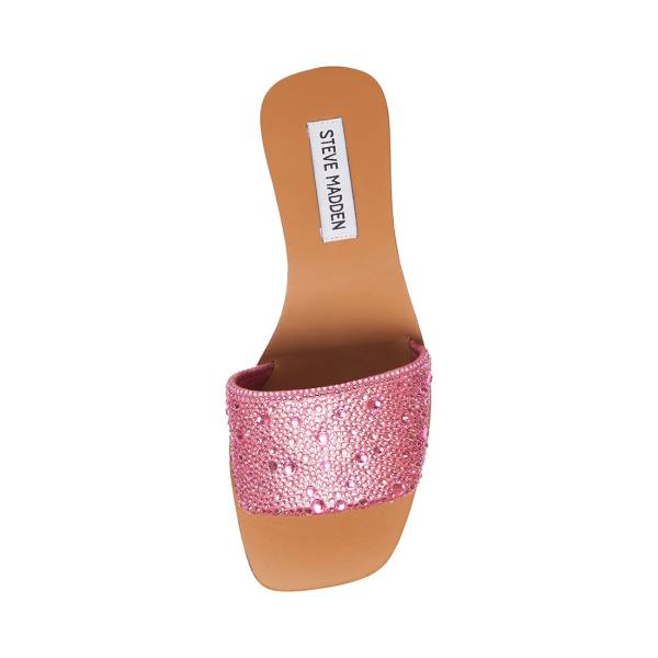 Steve Madden Iselle Sandaler Dam Rosa Olika Färger | SM-819MH