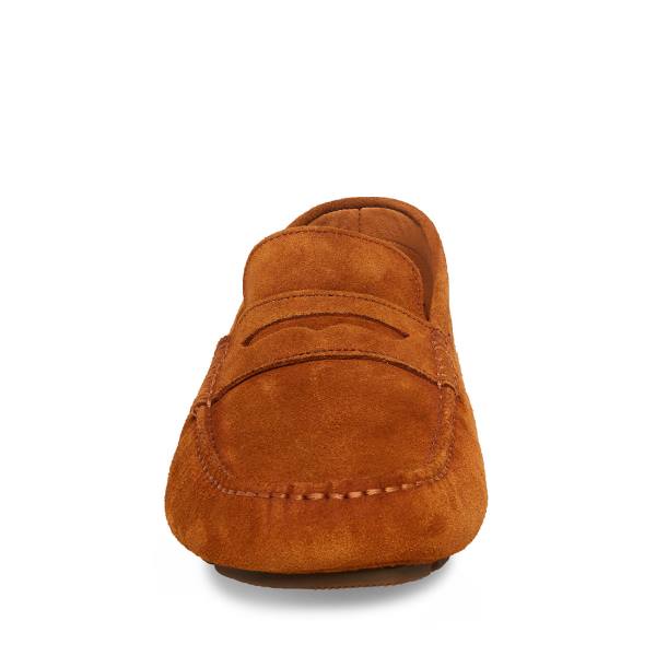 Steve Madden Italo Cognac Mocka Loafers Herr Bruna | SM-064BG