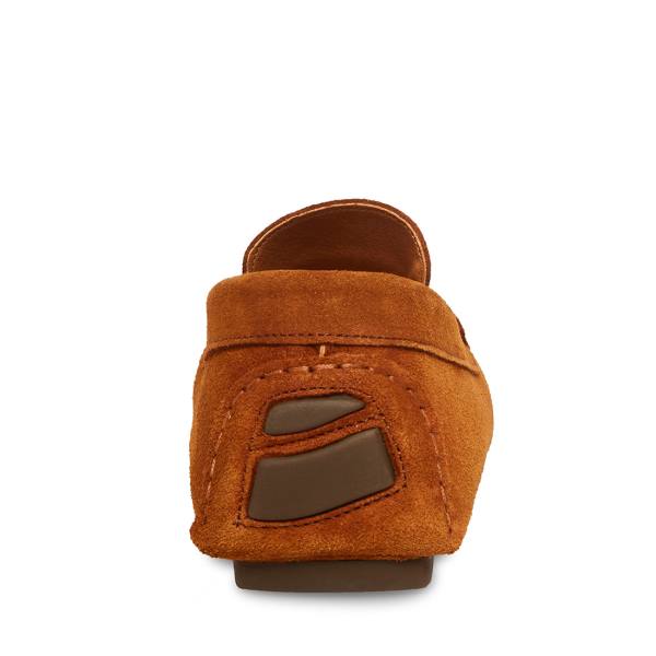 Steve Madden Italo Cognac Mocka Loafers Herr Bruna | SM-064BG