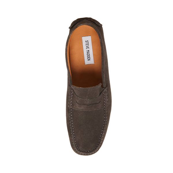 Steve Madden Italo Mocka Loafers Herr Mörkgrå | SM-391TF