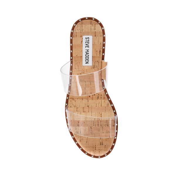 Steve Madden Ivara Sandaler Dam Clear | SM-410MN