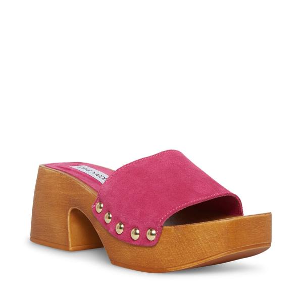 Steve Madden Izzy Mocka Sandaler Dam Rosa | SM-956KL