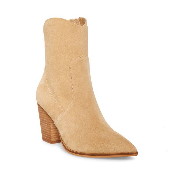 Steve Madden Janetta Sand Mocka Kängor Dam Bruna | SM-791LB