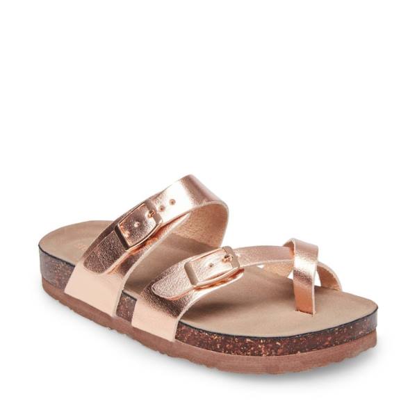 Steve Madden Jbeached Sandaler Barn Rosa Guld | SM-614BA