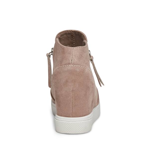 Steve Madden Jcaliber Taupe Sneakers Barn Grå Bruna | SM-093KR