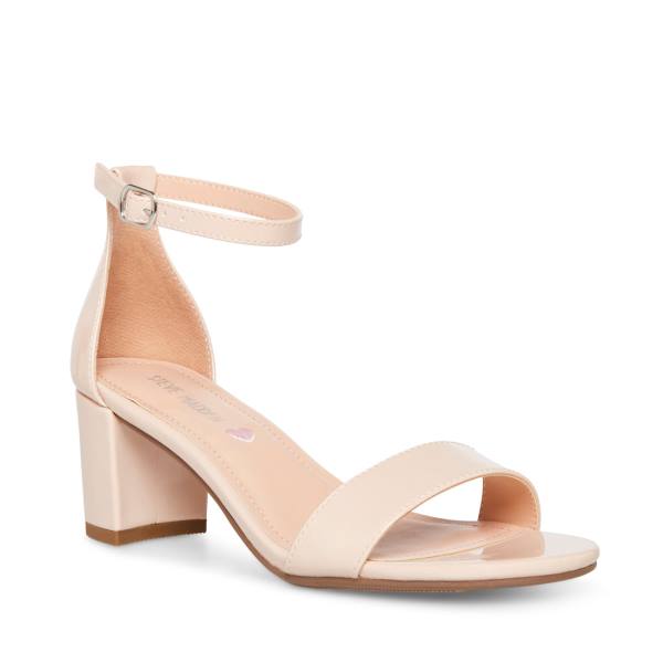 Steve Madden Jcarrson Blush Lack Högklackade Skor Barn Rosa | SM-412HQ