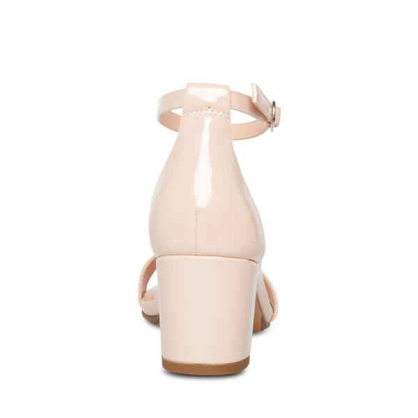 Steve Madden Jcarrson Blush Lack Högklackade Skor Barn Rosa | SM-412HQ