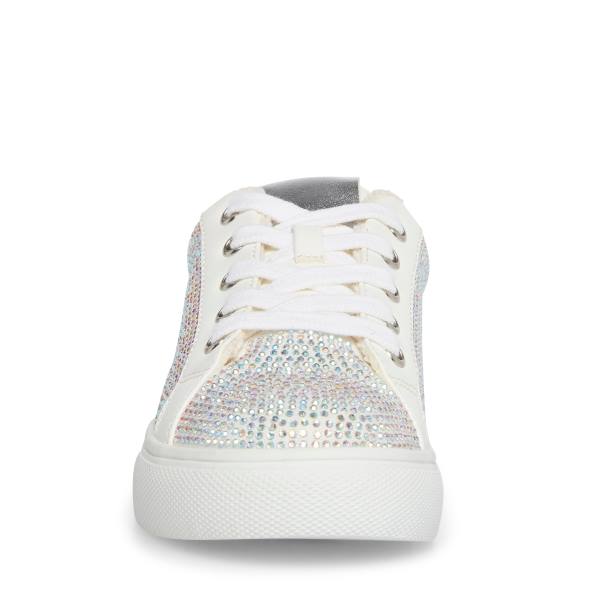 Steve Madden Jceecee Sneakers Barn Silver | SM-073NB