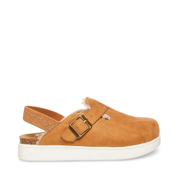 Steve Madden Jfade Tan Tofflor Barn Bruna | SM-637KA