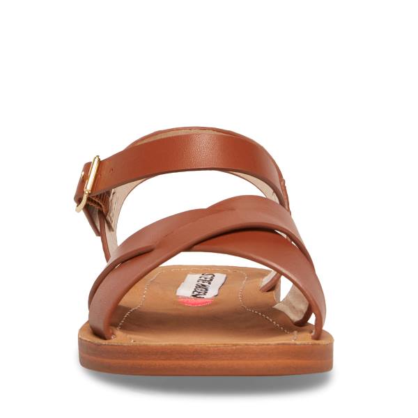 Steve Madden Jleague Cognac Sandaler Barn Bruna | SM-341XI