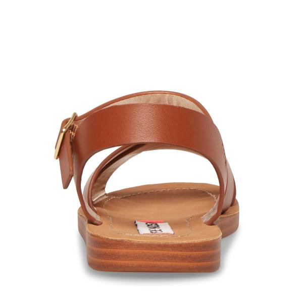 Steve Madden Jleague Cognac Sandaler Barn Bruna | SM-341XI