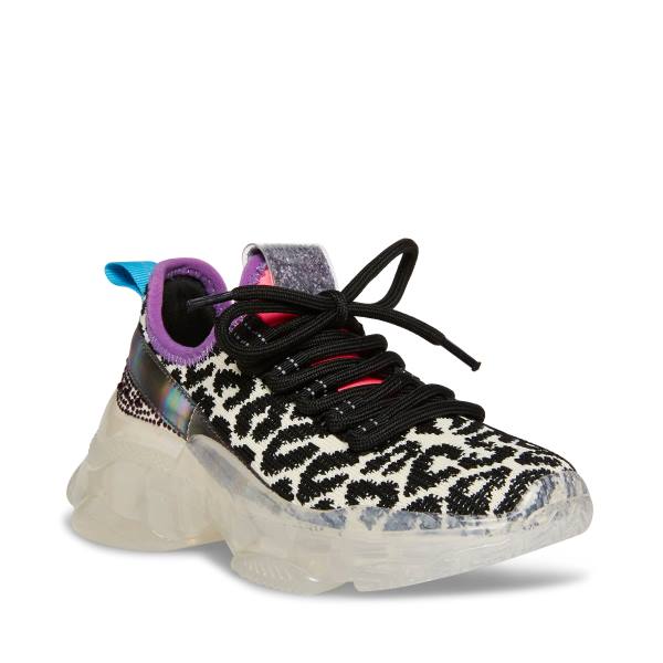 Steve Madden Jmaxima Leopard Sneakers Barn Leopard Olika Färger | SM-753TL