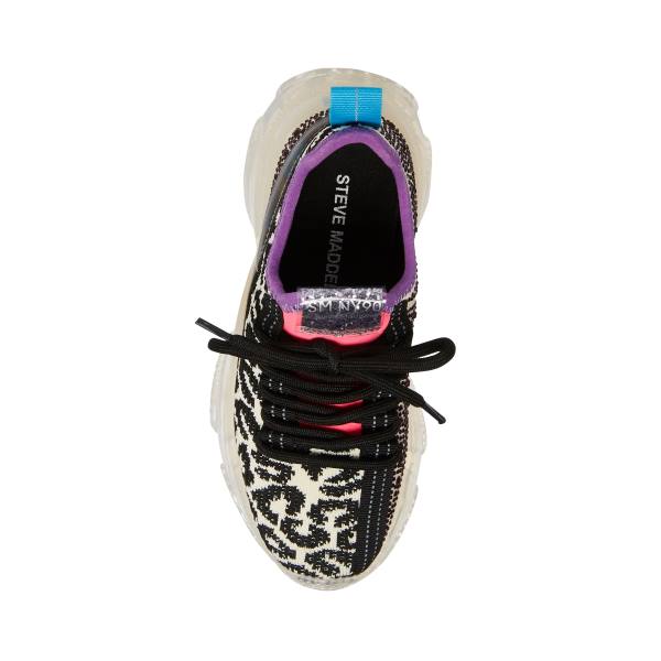 Steve Madden Jmaxima Leopard Sneakers Barn Leopard Olika Färger | SM-753TL