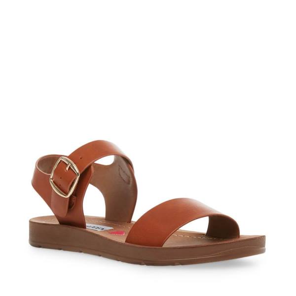 Steve Madden Jprobler Cognac Sandaler Barn Bruna | SM-031XE