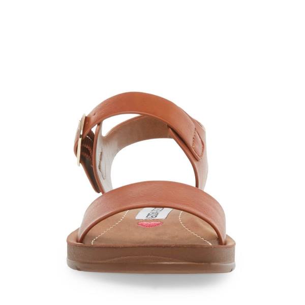 Steve Madden Jprobler Cognac Sandaler Barn Bruna | SM-031XE