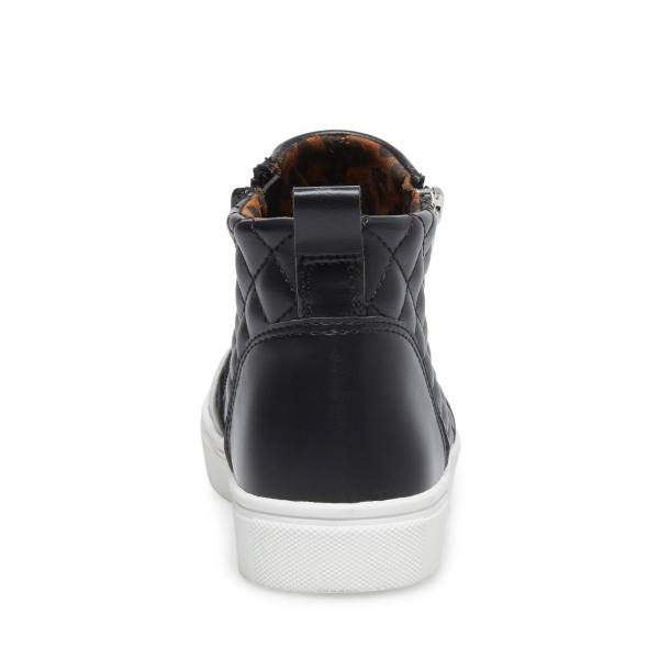 Steve Madden Jreggie Sneakers Barn Svarta | SM-209VQ