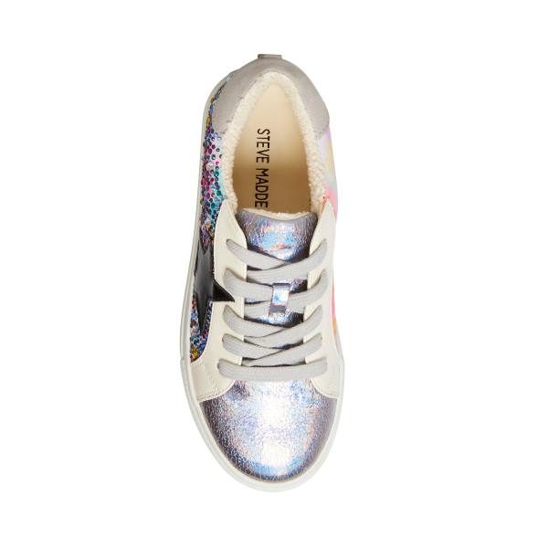 Steve Madden Jrezumer Bright Sneakers Barn Ljusolika Färger | SM-724SZ