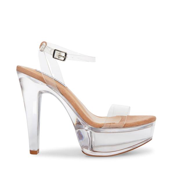 Steve Madden Julien Heel Högklackade Skor Dam Clear | SM-349KC