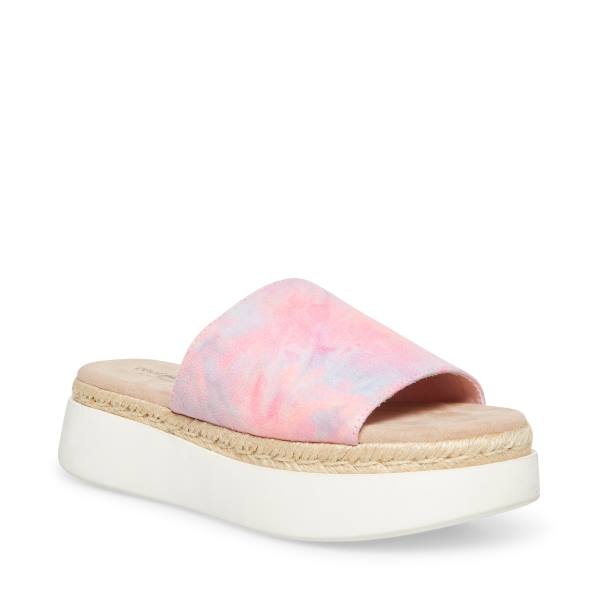 Steve Madden Juniper Sandaler Dam Rosa Olika Färger | SM-781ZR