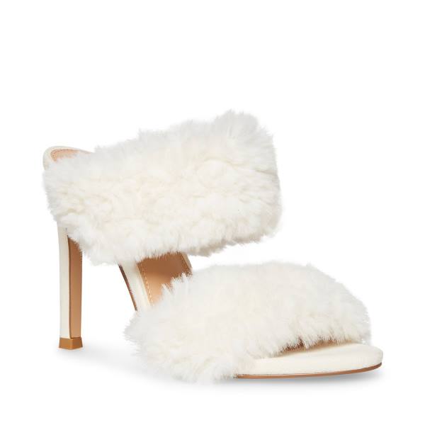 Steve Madden Kaila Bone Heel Högklackade Skor Dam Beige | SM-948TG