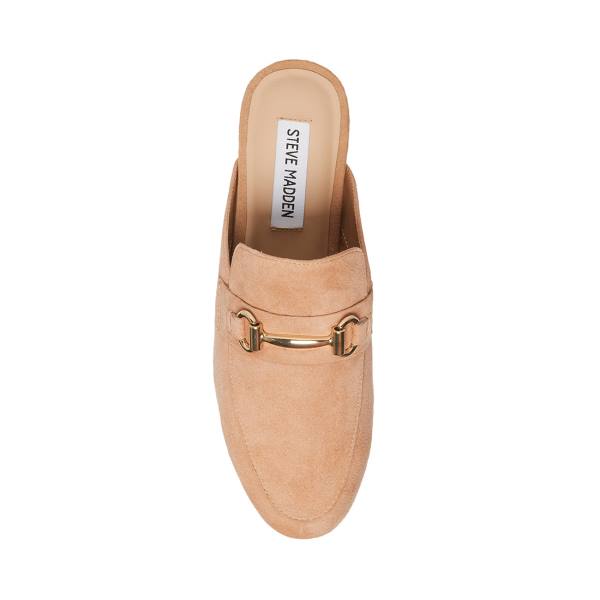 Steve Madden Kandi Camel Mocka Platta Skor Dam Bruna | SM-340CY