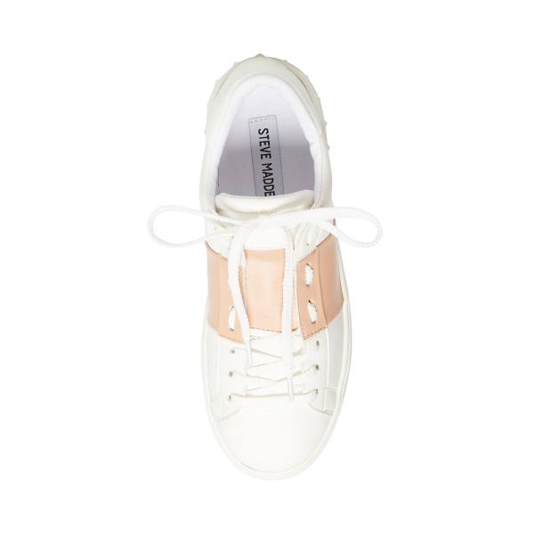 Steve Madden Keaton Blush Sneakers Dam Rosa Olika Färger | SM-743WD