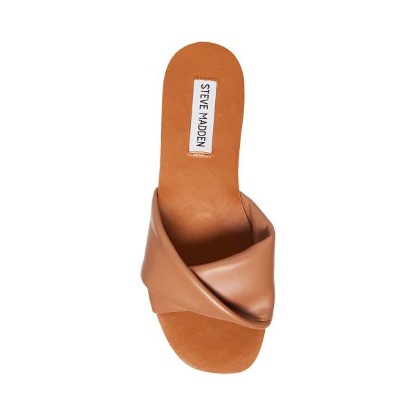 Steve Madden Kendria Tan Sandaler Dam Bruna | SM-420HU