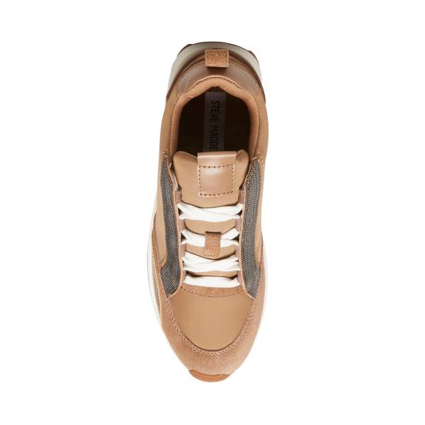 Steve Madden Keyan Taupe Sneakers Dam Grå Bruna Olika Färger | SM-247KE