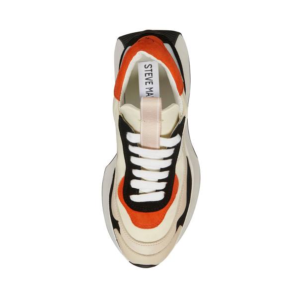 Steve Madden Korry Sneakers Dam Orange Olika Färger | SM-983PQ