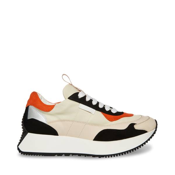 Steve Madden Korry Sneakers Dam Orange Olika Färger | SM-983PQ