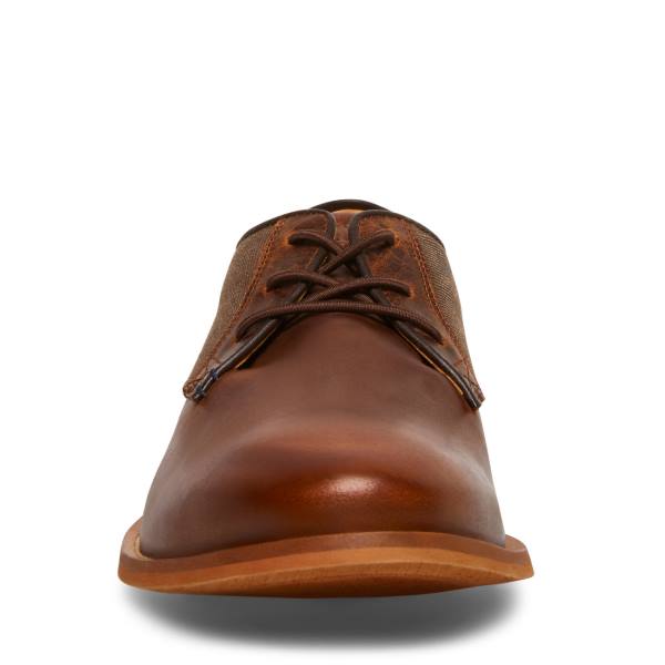 Steve Madden Lad Cognac Läder Finskor Herr Bruna | SM-284FC