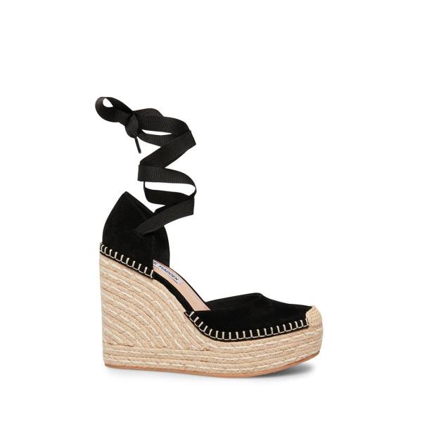 Steve Madden Lani Mocka Sandaler Dam Svarta | SM-932JL