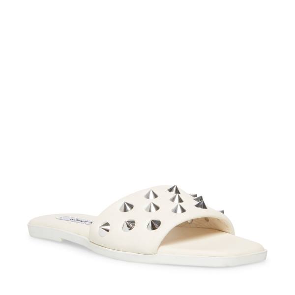 Steve Madden Laverne Bone Sandaler Dam Beige | SM-874GX