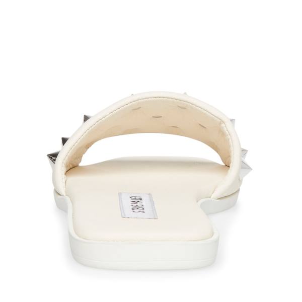 Steve Madden Laverne Bone Sandaler Dam Beige | SM-874GX