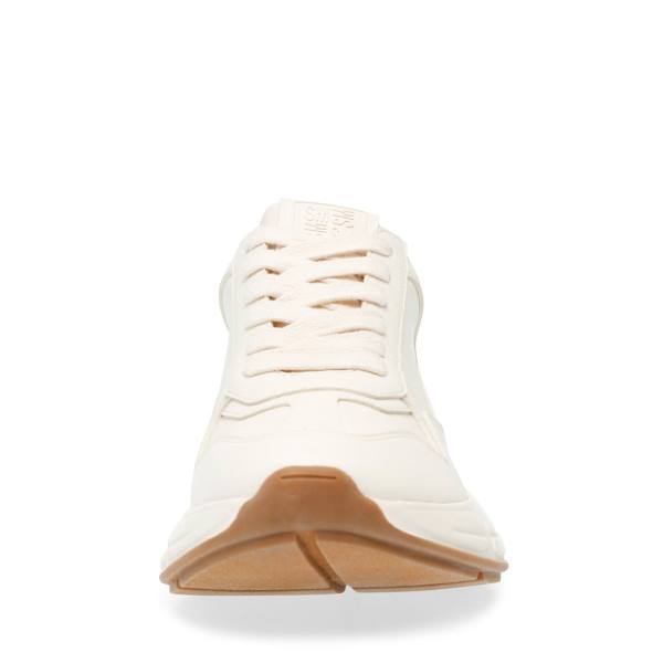 Steve Madden Leader Bone Sneakers Dam Beige | SM-458LP