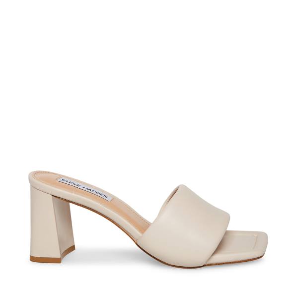 Steve Madden Lexie Bone Heel Högklackade Skor Dam Beige | SM-451RW