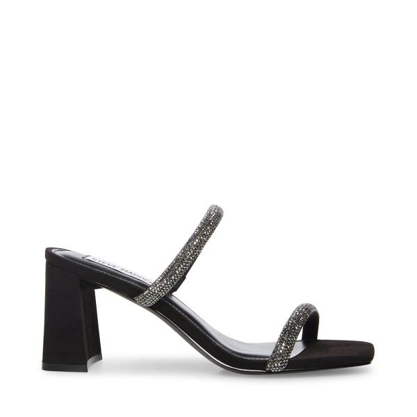 Steve Madden Lilah-r Heel Högklackade Skor Dam Svarta | SM-653MQ