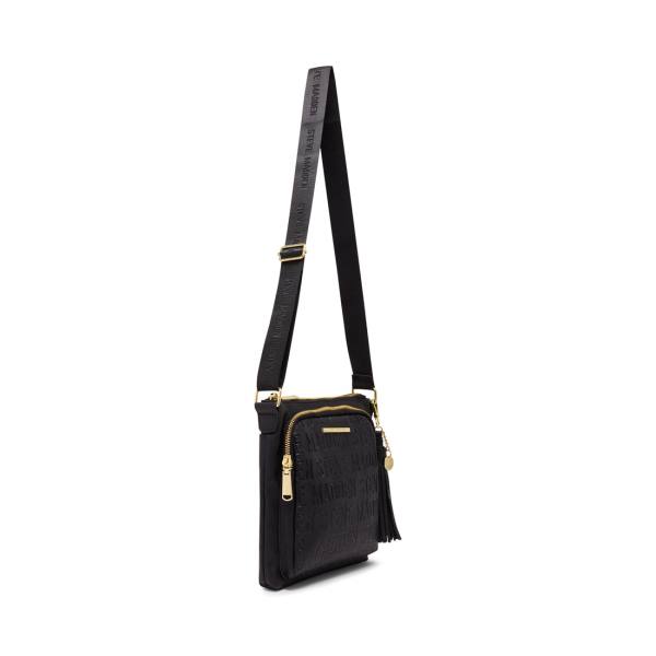 Steve Madden Logo Crossbody Axelväska Dam Svarta | SM-049LT