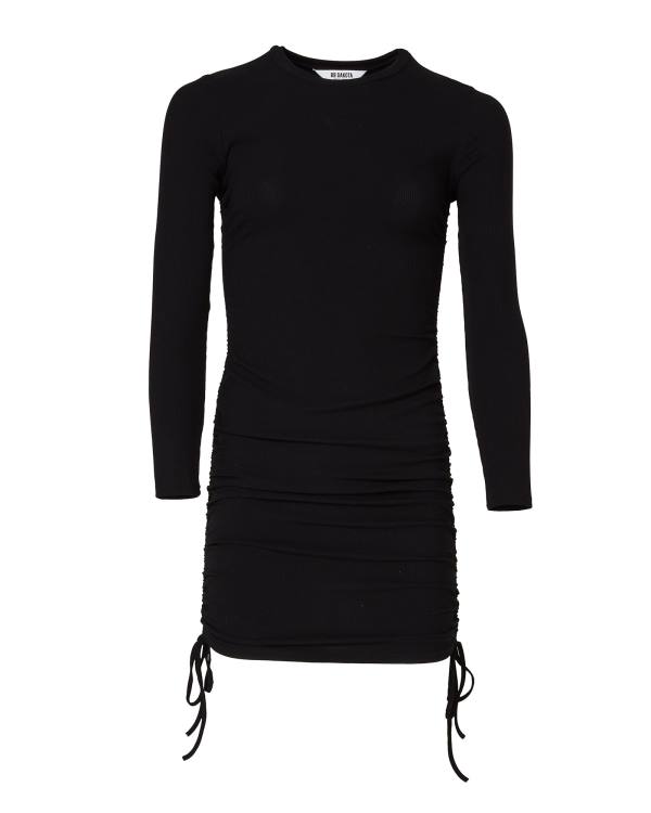 Steve Madden Long Sleeve Mini Klänning Dam Svarta | SM-729FC